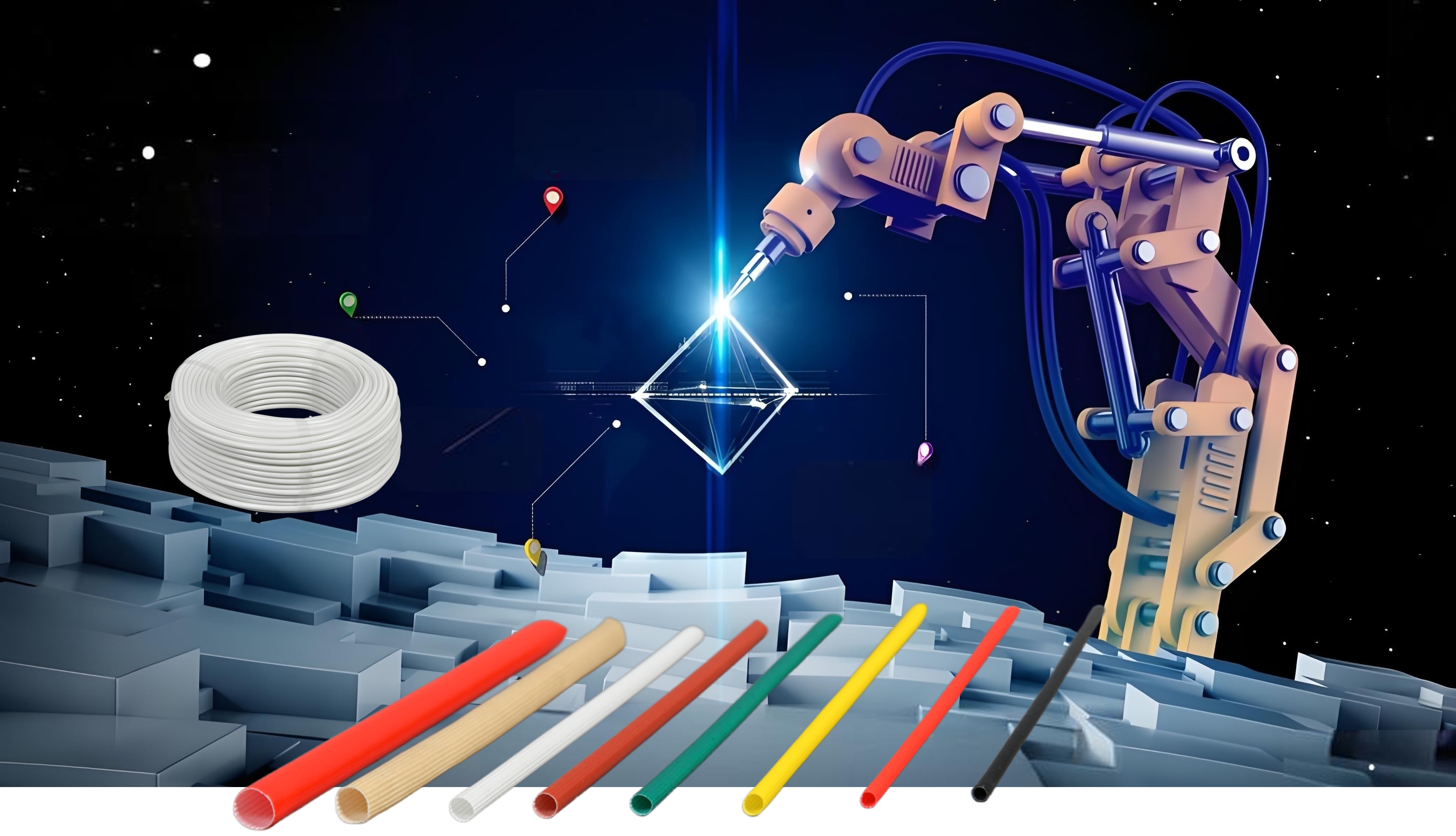 淄博三升绝缘材料有限公司-内胶外纤绝缘套管_玻璃纤维绝缘套管_自熄管_定纹管_高温绝缘套管_矽质套管，厂家|批发|价格